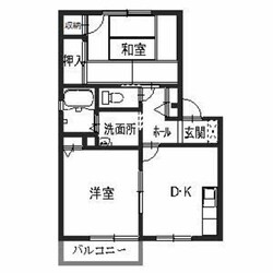 フォーレス揖保川Ｋ・Ｔの物件間取画像